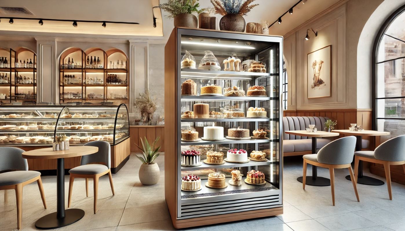 مقایسه انواع یخچال‌های شیرینی برای کافه‌ها