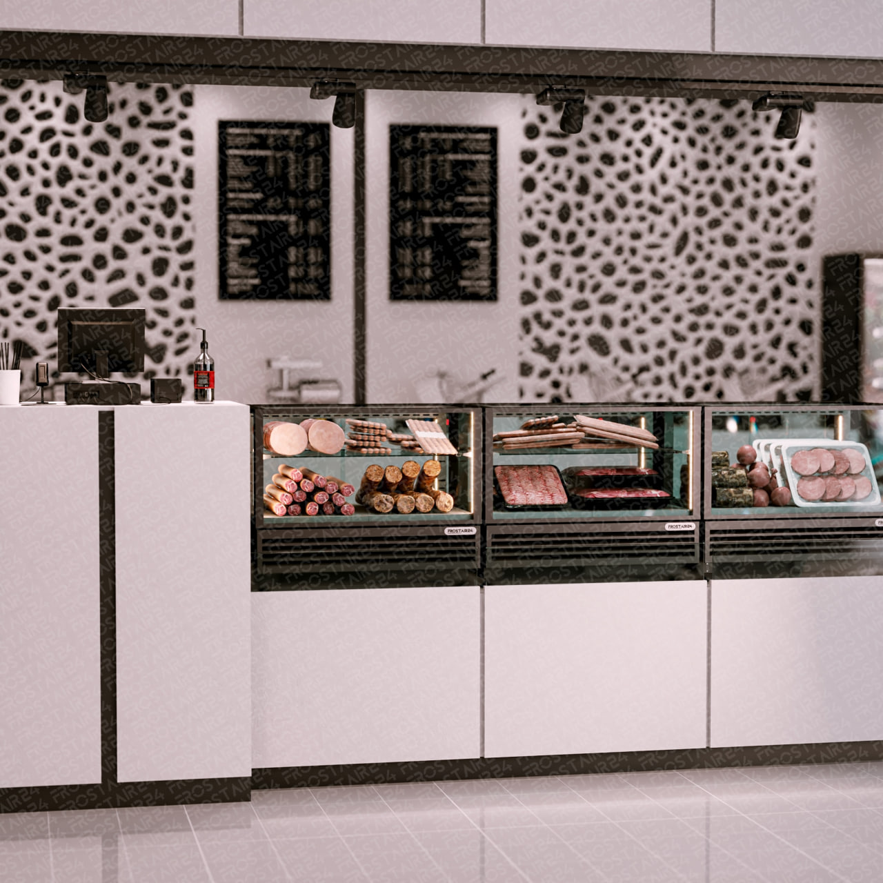 چیدمان و دیزاین یخچال ویترینی و شوکیک: کلیدی برای جذب مشتری